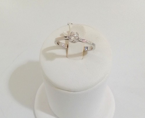 Anello donna solitario - , oro