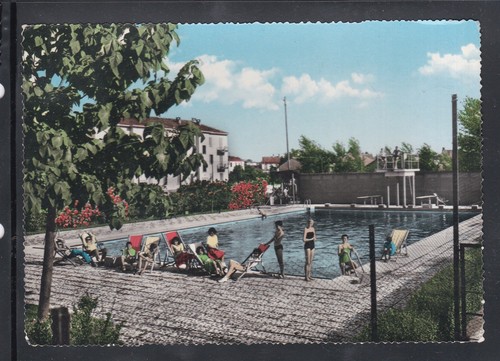 Postcard vigevano piscina - la,