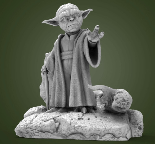 Yoda scultura resina - yoda, in