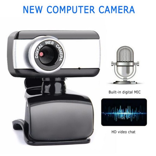 New 480p resolution webcam usb - new,