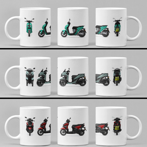 Tazza caffè moto - caffè,