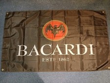 Bacardi Flag & Red Keyring -