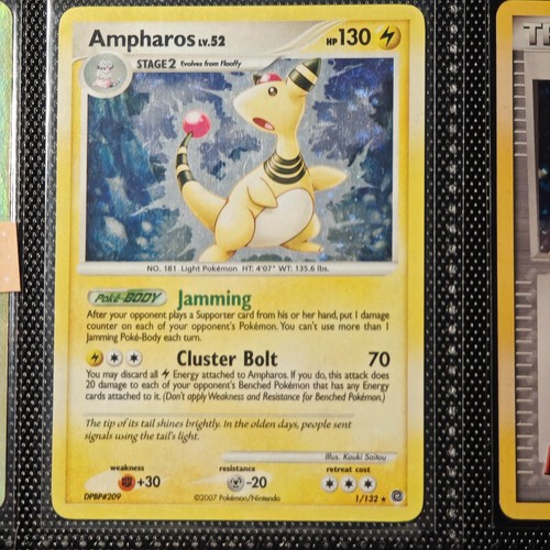 Ampharos prodigi - ampharos, lv.52