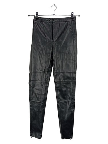 Zara pantaloni ecopelle donna - ecopelle,