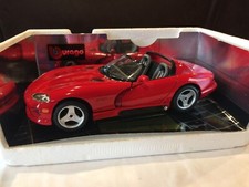 Bburago Dodge Viper RT/10 (1992) auto sportiva collezione oro scala 1:18 3325 BELLA