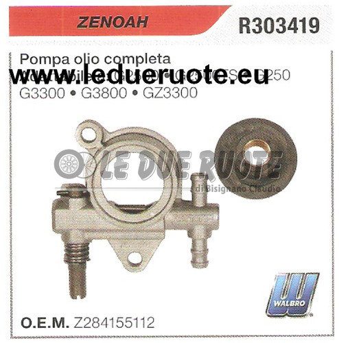 Z284155112 pompa olio completa - z284155112,
