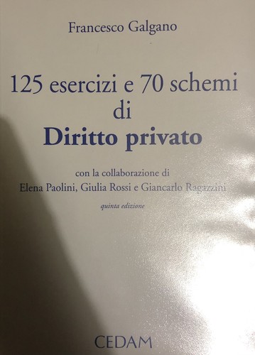 Centoventicinque esercizi 70 - centoventicinque, e