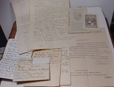 Genealogia Inghilterra: Anthony George Maxtone-Graham (1854-1930), lettere, documenti