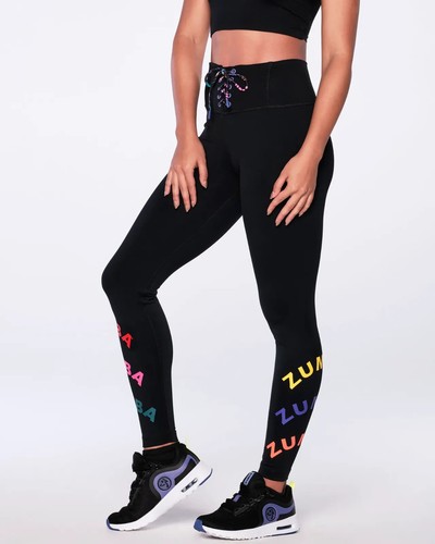 Leggings stringati vita alta - leggings, a