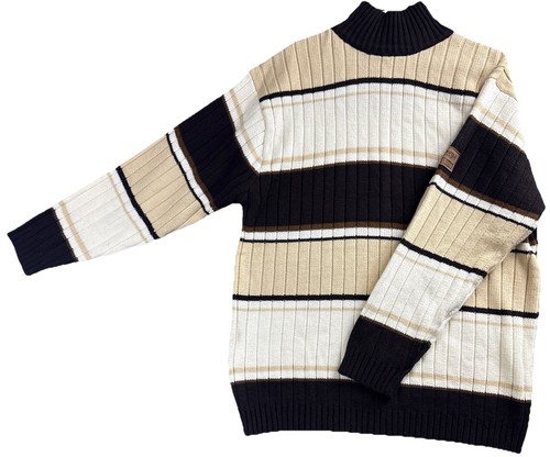 Maglione righe south pole - a,