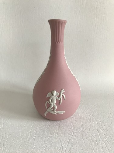 Vaso bocciolo diaspro rosa - vaso,