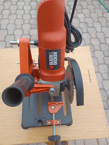 Supporto con smerigliatrice - con,