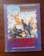 VIDEOGIOCO TIGER ROAD CAPCOM PER COMMODORE 64 CASSETTE