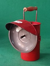 VECCHIA LAMPADA LANTERNA A CARBURO DA FERROVIERE ANNI '70 VINTAGE. CZ31