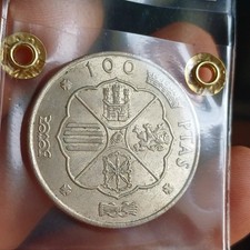 Moneta In Argento Spagna Re