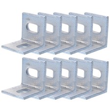  10 Pcs Staffa Mensola Pesante Staffe Per Angolari in Metallo Mensole