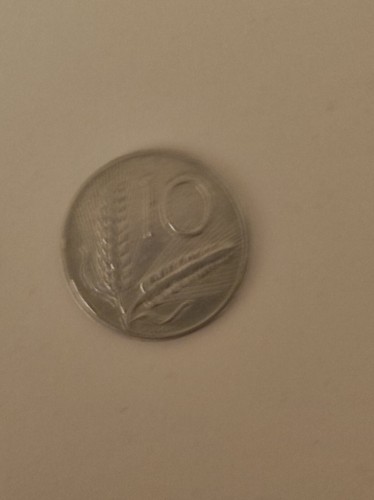 Moneta lire del 1955 - 10,