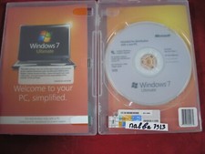 DVD Microsoft Windows 7 Ultimate 64 bit x64 con SP1 versione inglese completa =SIGILLATO=