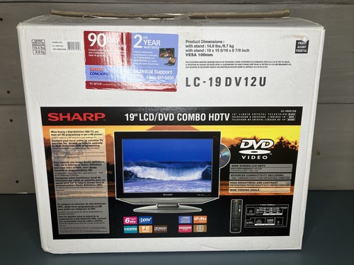 Sharp lc 19dv12u - tv, 19"