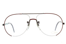 ? occhiali vintage CAZAL 723 320 63-15 Black/Red pilot vintage 1980s?unisex