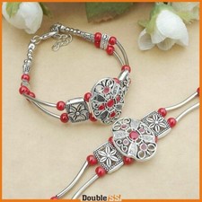 Bracciale Tibetano Rosso da