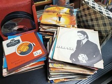 Lotto 155 Dischi in vinile 45 giri Musica Italiana 