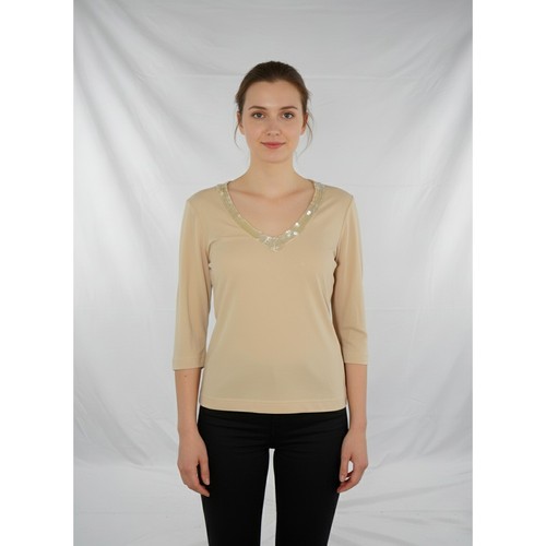 Maglia donna beige - donna, made