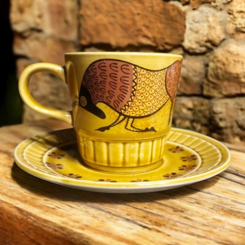 Tazza caffè vintage palissy - tazza,