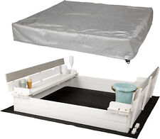 Bambini Sandbox Con Copertura Coperchio IN Legno, Panchina Corpo Panche