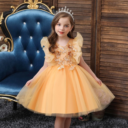 Vestito tutù bambina fiori