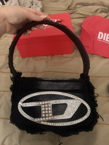 Diesel borsa 1dr - nera, jeans