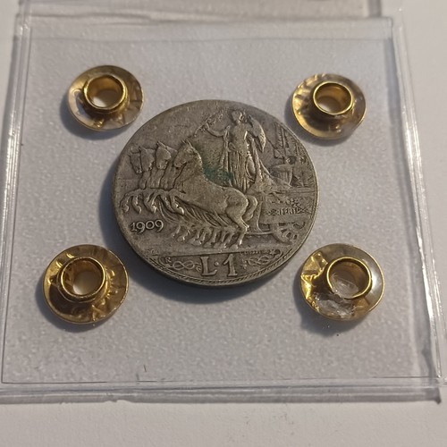 Silver coin lira quadriga - silver,
