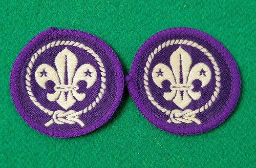 Vintage boy scout purple - 2,