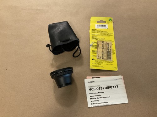 Sony vcl 0637h obiettivo - sony, vcl-0637h