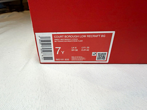 Nike court borough low - borough, recraft