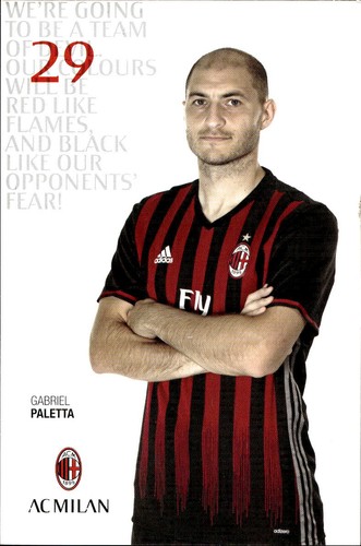 Cartolina postcard calcio - cartolina, ac