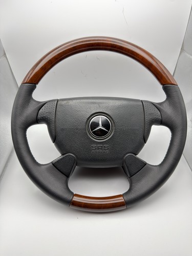 Mercedes burl wood steering - mercedes,