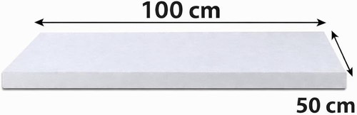 Polistirolo eps 150 50x100 - 50x100, cm