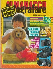 Rivista-FOTOGRAFARE - ALMANACCO-1990-91 - SPECIALE  CAMERA OSCURA