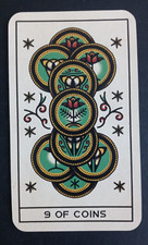 Tarocchi tatuaggio inchiostro