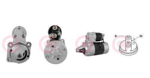Motorino avviamento senso - motorino, di