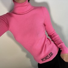 Maglione Moncler XS Top rosa a