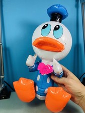 10100 A Paperino Disney Pupazzo Gonfiabile Vintage giocattolo watherprof 32 cm !