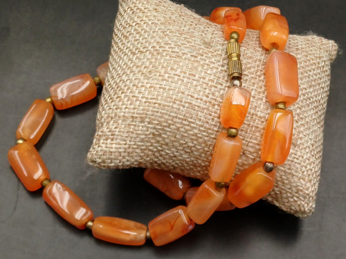 Collana vintage pietra - collana,
