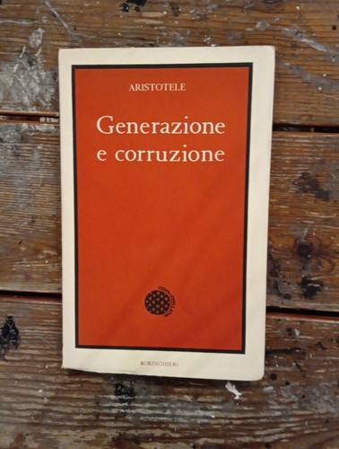 Aristotele generazione - aristotele,