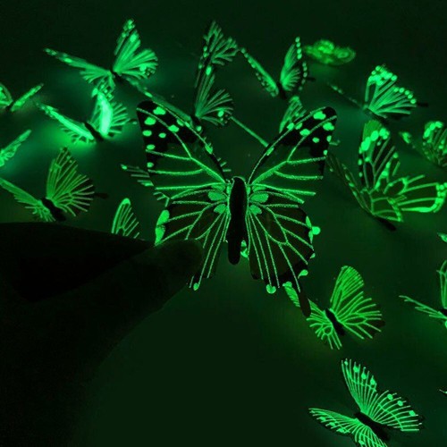 Adesivi murali farfalla - , 3d
