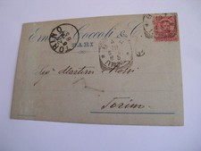 Bari - Ernesto Coccoli & C. - spedita f. p. 1897