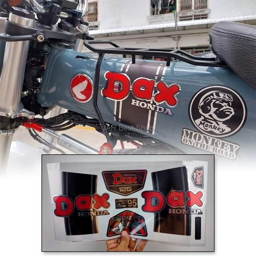 Adesivo dax125 custom silver - dax125,