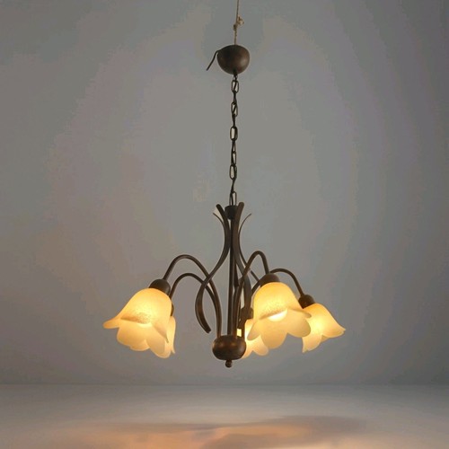 Lampadario sospensione country - lampadario,
