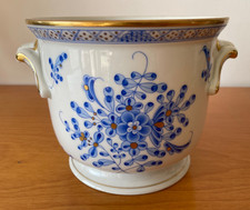 CACHEPOT CERAMICA HEREND HUNGARY HANDPAINTED WB H. CM 14,5 X 20 NELLE MASSIME